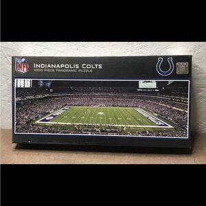 New NFL Indianapolis Colts 1000 Piece Panoramic Puzzle Master Pieces USA Made